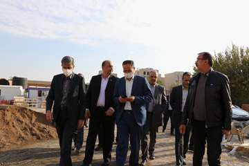 سفر معاون توسعه مدیریت و منابع وزارت بهداشت به دانشگاه علوم پزشکی استان سمنان 